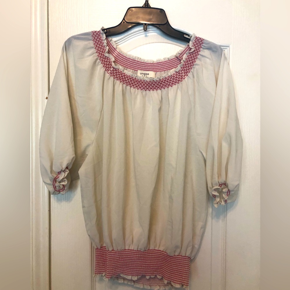 Umgee peasant top. Size S.